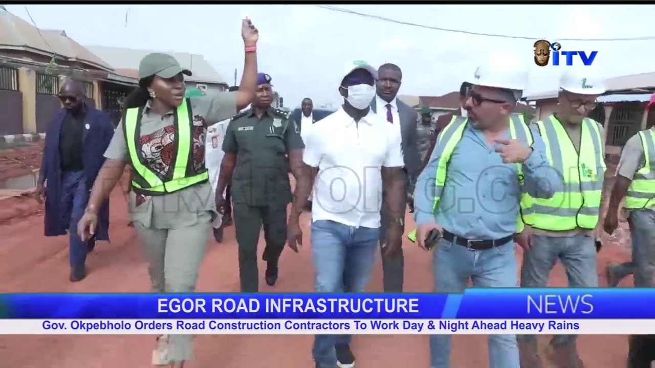 Gov. Okpebholo Orders Road Construction Contractors To Work Day & Night Ahead Heavy Rains