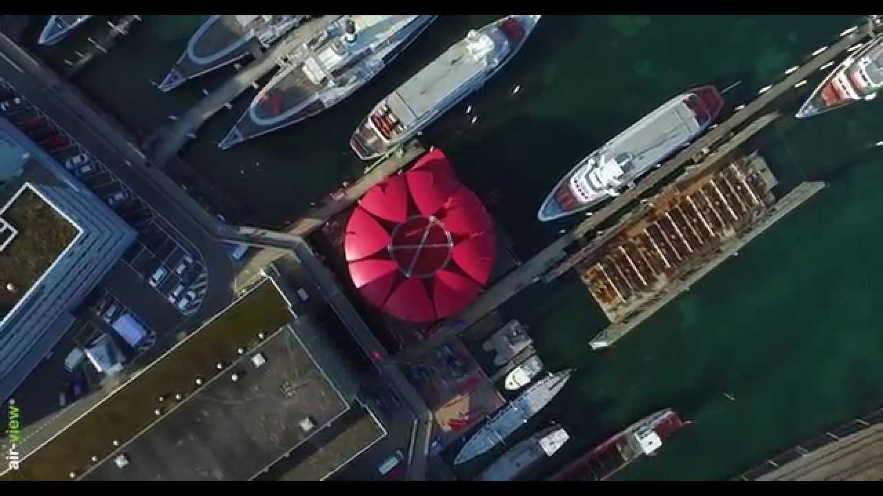 Seerose Luzern aus der Luft | Luzerner Seerose 2015 (permitted flight)