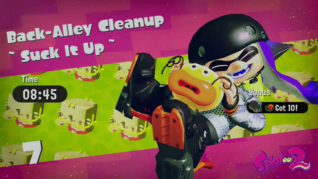 Splatoon 2 | Level 7 - Back-Alley Cleanup