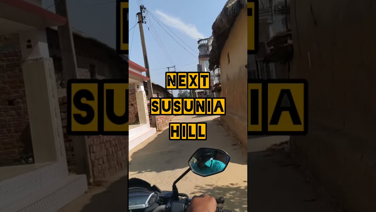 Bankura Bisinda Hill to Susunia Hill Short Trip #bike_riding 🏍️🏍️