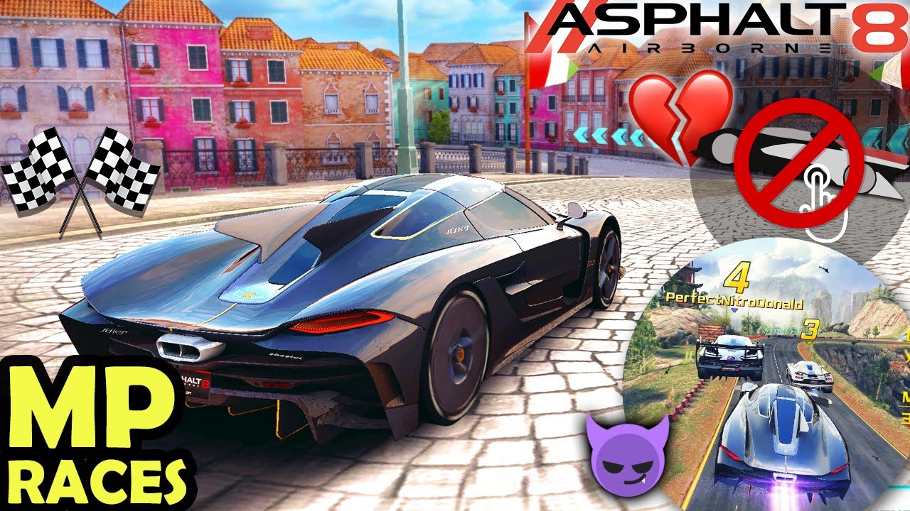 Asphalt 8 • Multiplayer Races: Good, Bad and Cringe💀🏁
