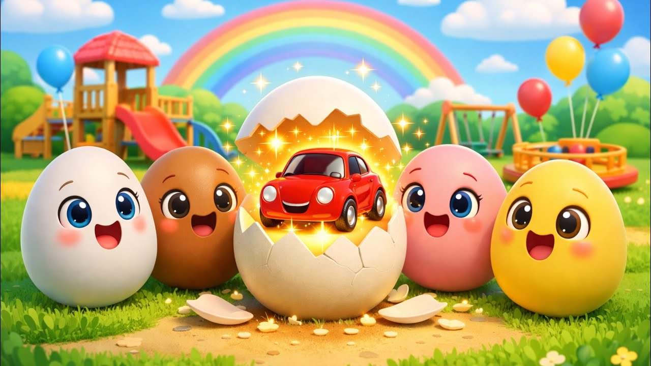 Colorful Eggs Surprise Show 🥚✨ Fun Toys for Babies & Toddlers