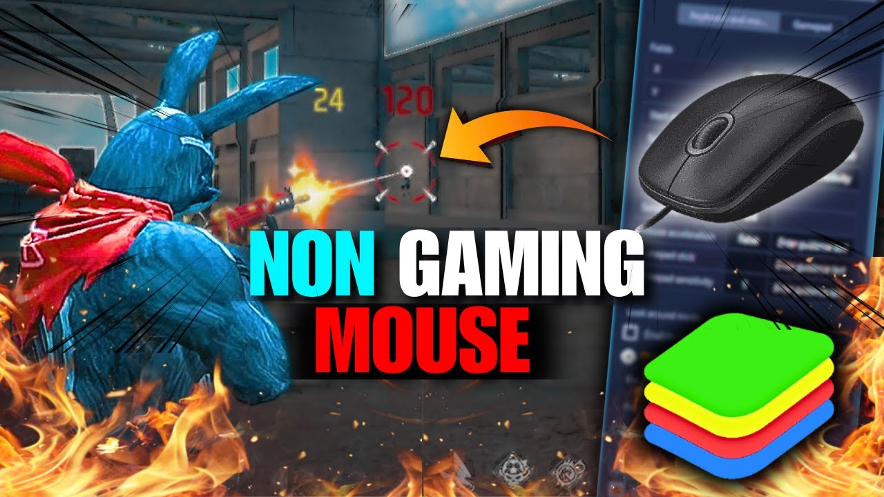 Apply This Settings For Non Gaming Mouse 🤯🔥| Bluestacks | MSI