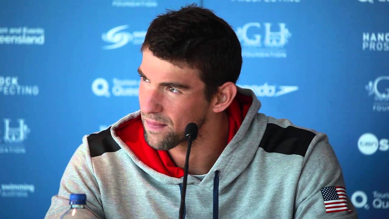 Michael Phelps - Pan Pacific Championships, Pre-Meet Press Connference