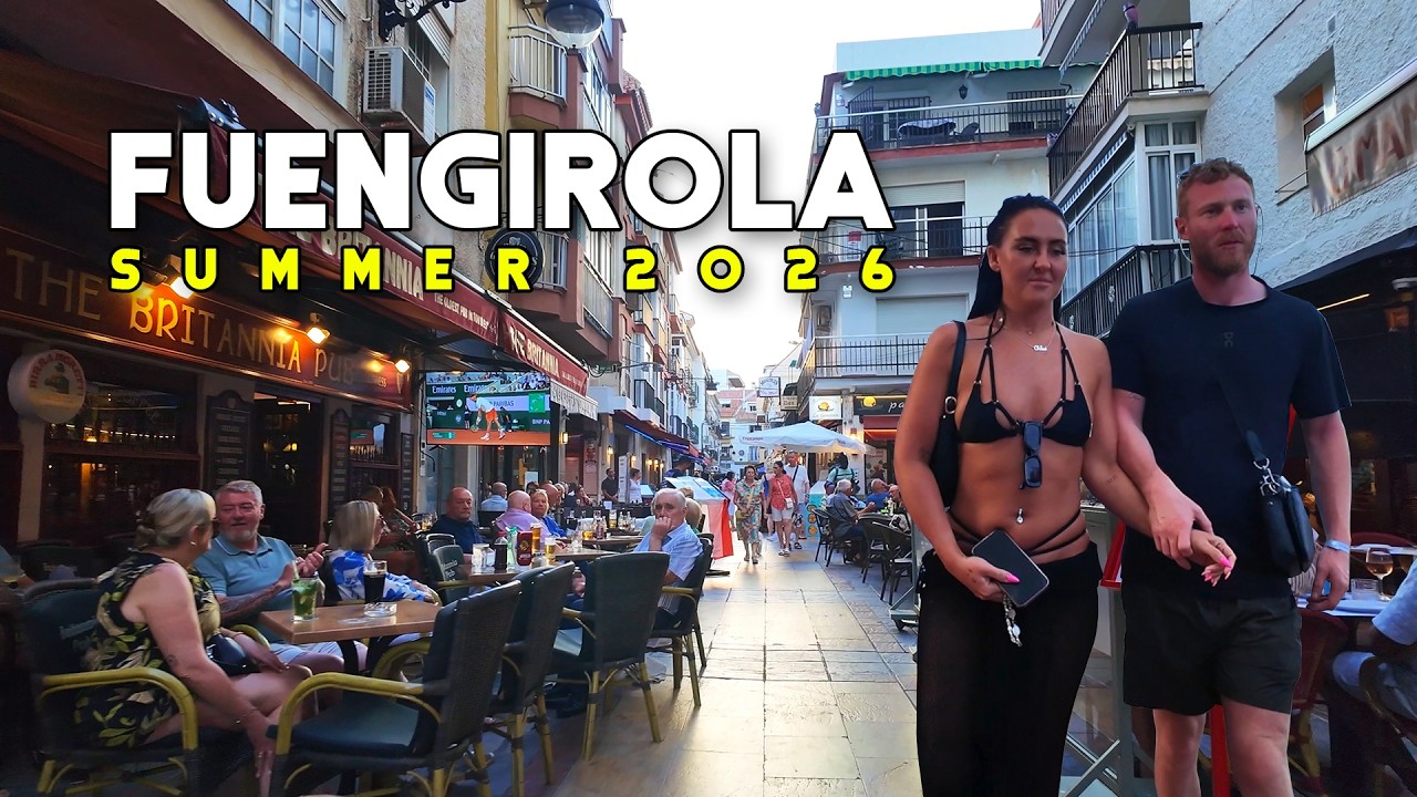 Fuengirola Spain 🇪🇸 Relaxing Town Summer 2026 June Update Costa del Sol Walk | M&aacute;laga [4K]