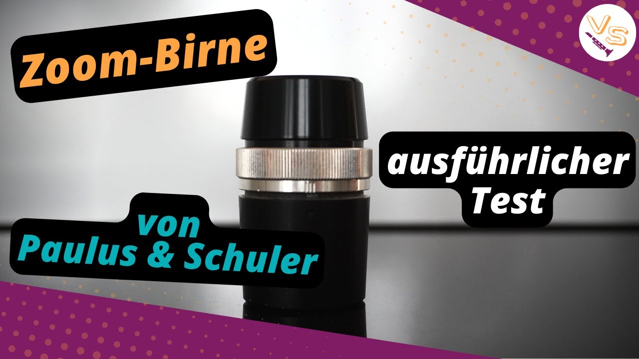 Zoom-Birne von Paulus & Schuler im Test (deutsch)