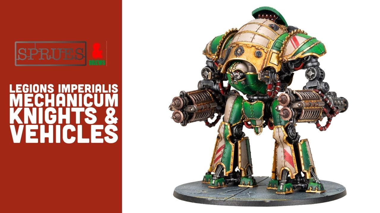 Mechanicum Knights and Vehicles Unboxing and Review - Legions Imperialis Warhammer The Horus Heresy