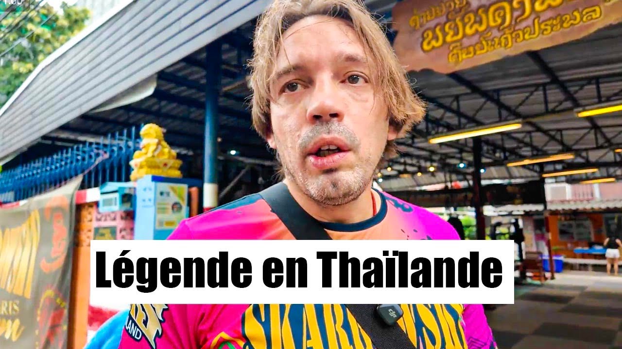 Jean-Charles SKARBOWSKY, légende du Muay Thaï en Thaïlande (premier Français).