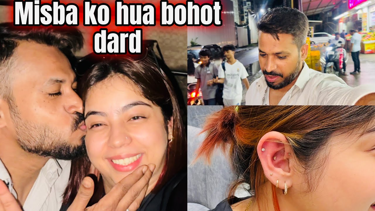 Misba se Karwaya Ek Painful Procedure🥺| Haalat hui Kharab| Khoon Nikal Gaya 🤦🏽‍♂️