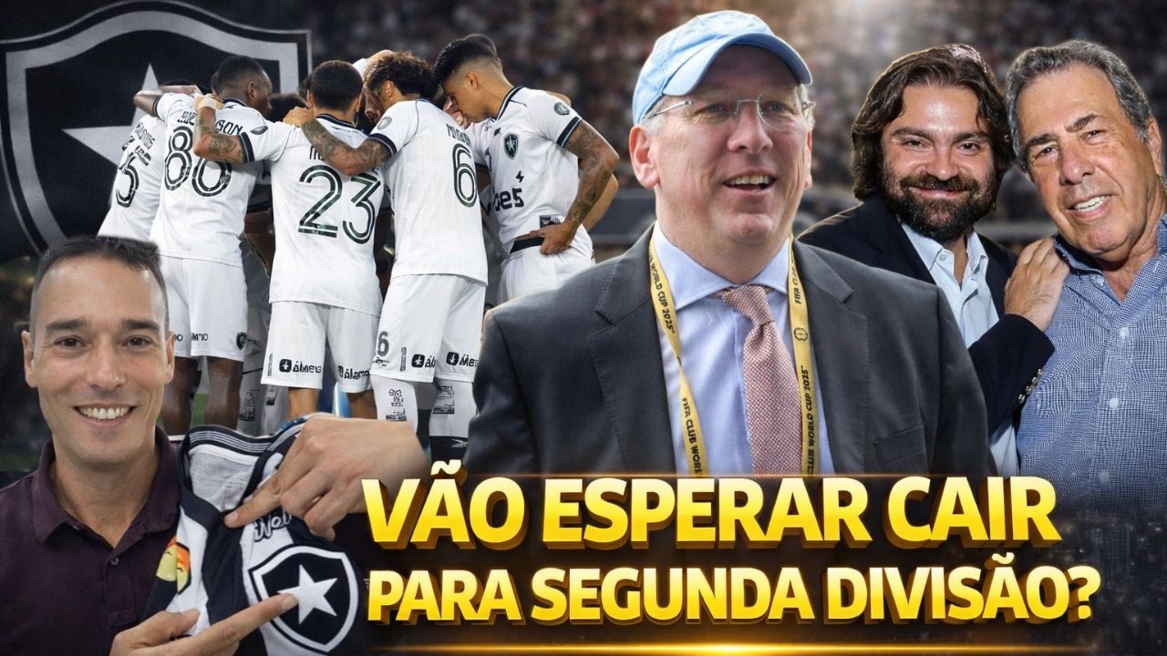 🚨REBAIXAMENTO VIRA REALIDADE EM UM BOTAFOGO EXTRAMAMENTE BAGUN&Ccedil;ADO | TEXTOR E SOCIAL HORA DE ACORDAR