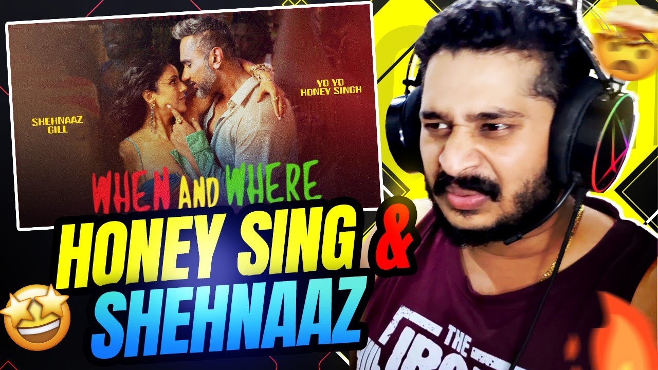 Yo Yo Honey Singh | Shehnaaz Gill - When And Where (REACTION) | Ikk Kudi | LiL AnnA ReactioN 😎🔥