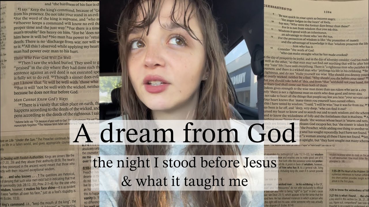 the night I met Jesus (a dream from God)