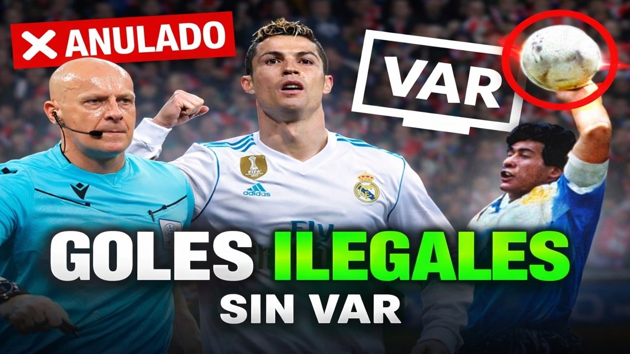⭐ “Si EXISTIERA el VAR… estos goles serían ANULADOS 🚫⚽”