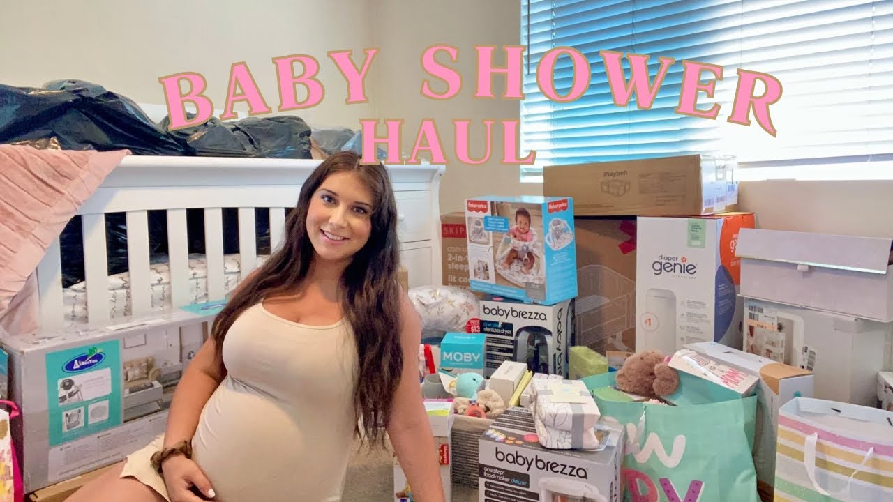 Baby Shower Haul // Newborn Essentials // Baby Registry *first time mom* // Summer Quiroga
