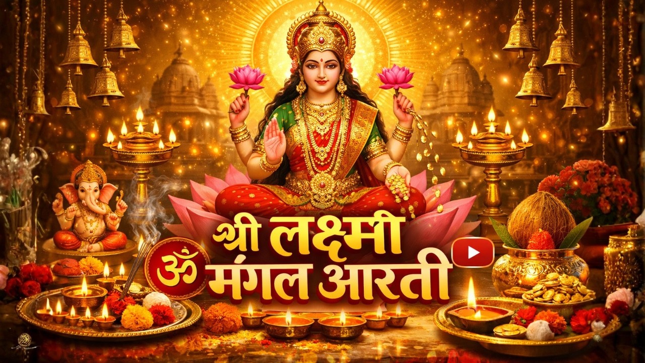 श्री लक्ष्मी शुक्रवार मंगल आरती | धन, वैभव और समृद्धि के लिए शक्तिशाली आरती | Mata Lakshmi Aarti
