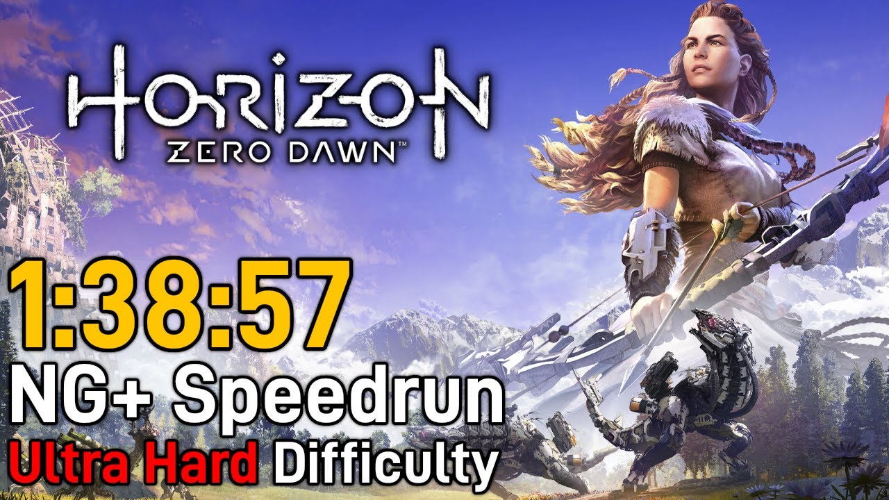 Horizon Zero Dawn Speedrun - NG+ Ultra Hard in 1:38:57