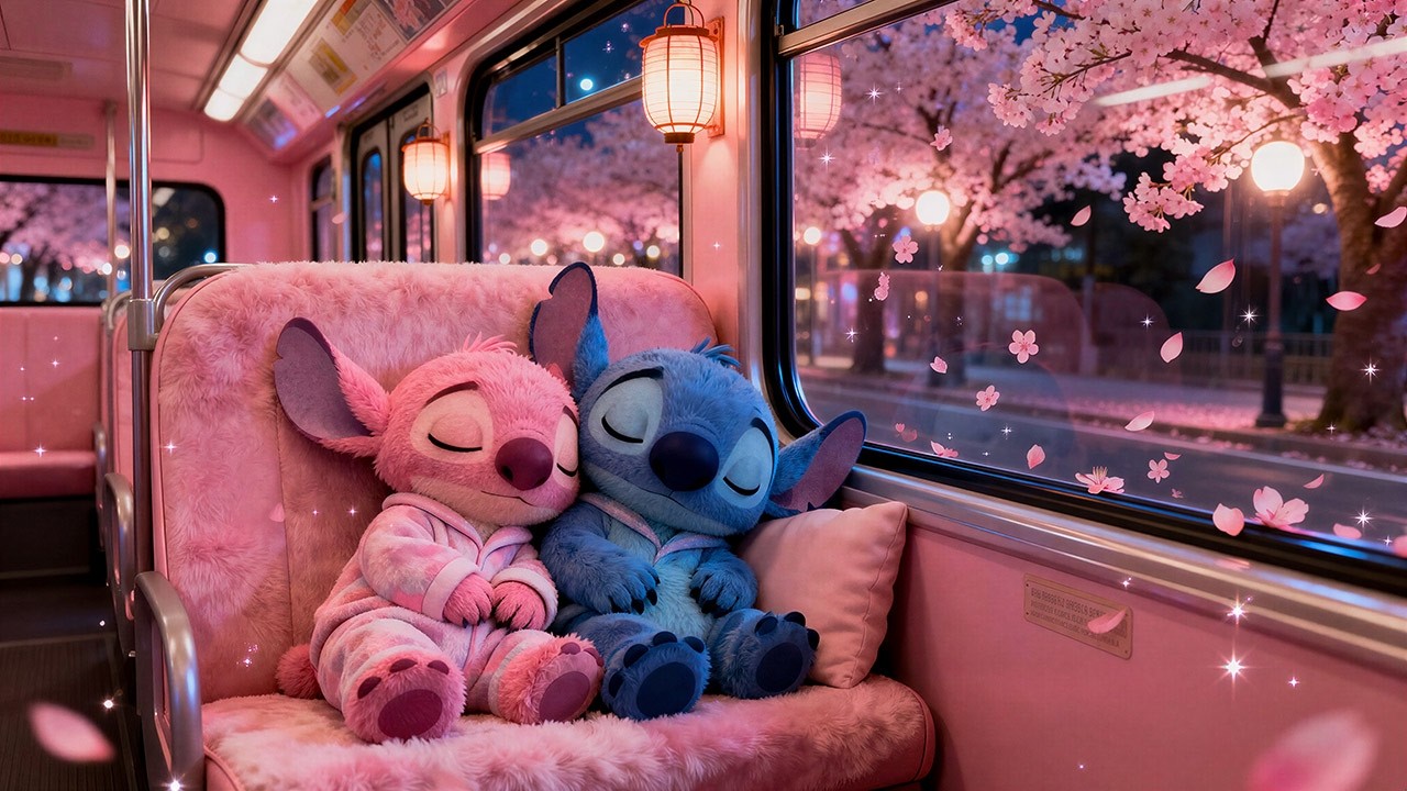 Drift Into Deep Sleep in 3 Minutes 🌸 | Magical Sakura Night for Relaxation & Inner Balance