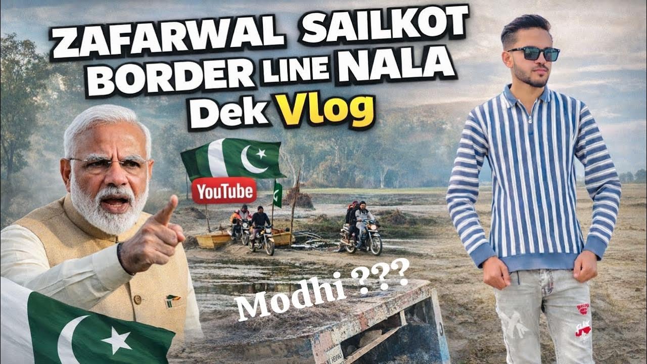 Visit to Pak-India Nala Dekh and border view |New vlog |sidhumoosawala#pakarmyzindabad #punjabi#iran