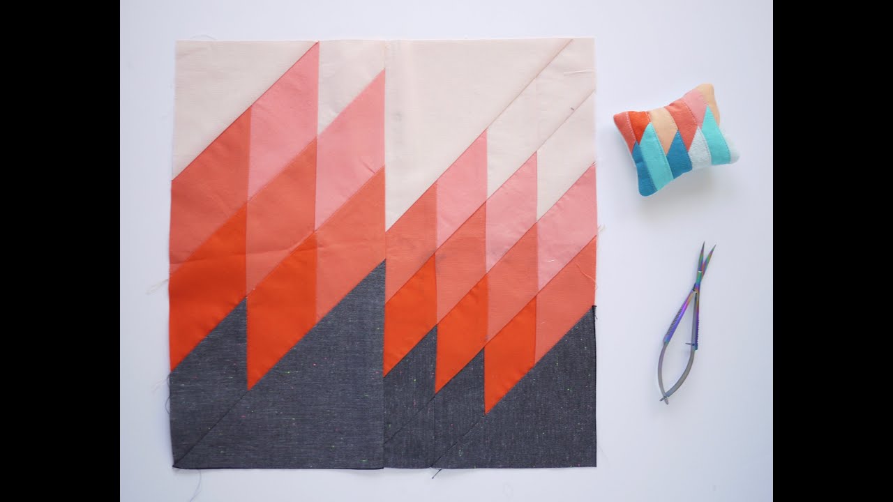 Tutorial: Cutting Diamond Quilts