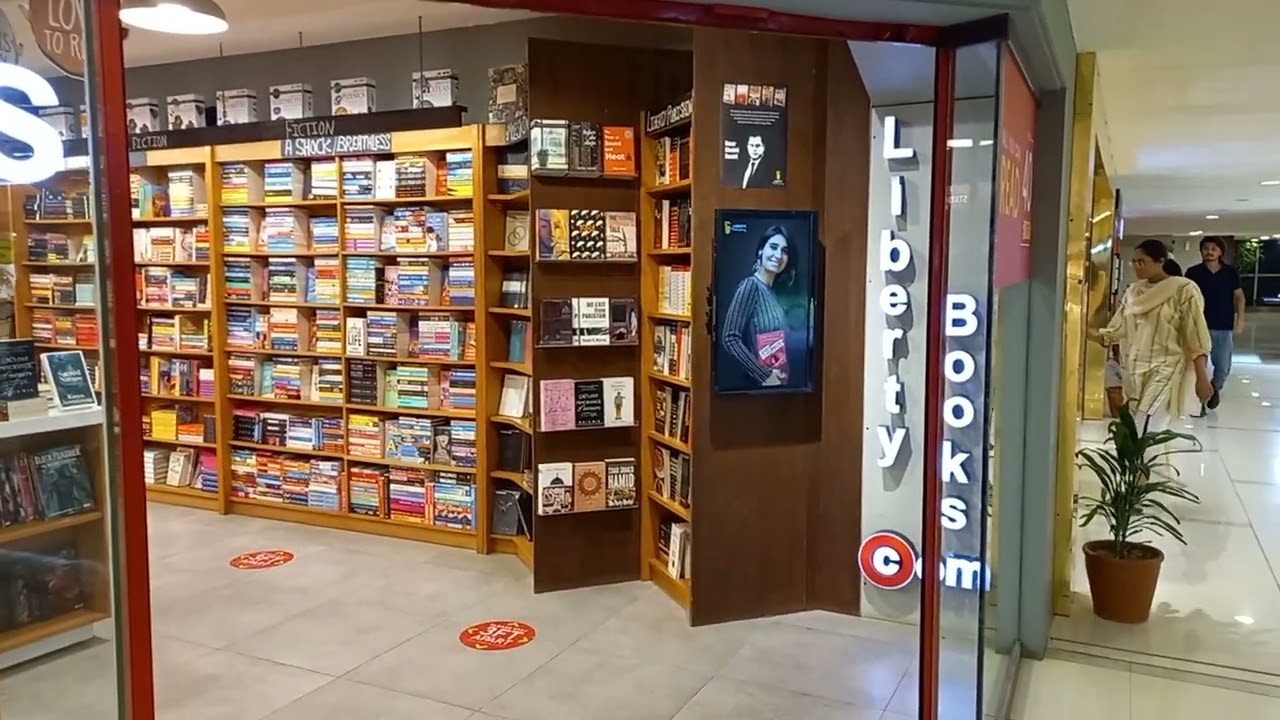 Liberty Books 📚 😍 ❤ 💙 &hearts; Dolmen Mall Tariq Road @vlogsbysjabeen #sjabeen #vlogsbysjabeen