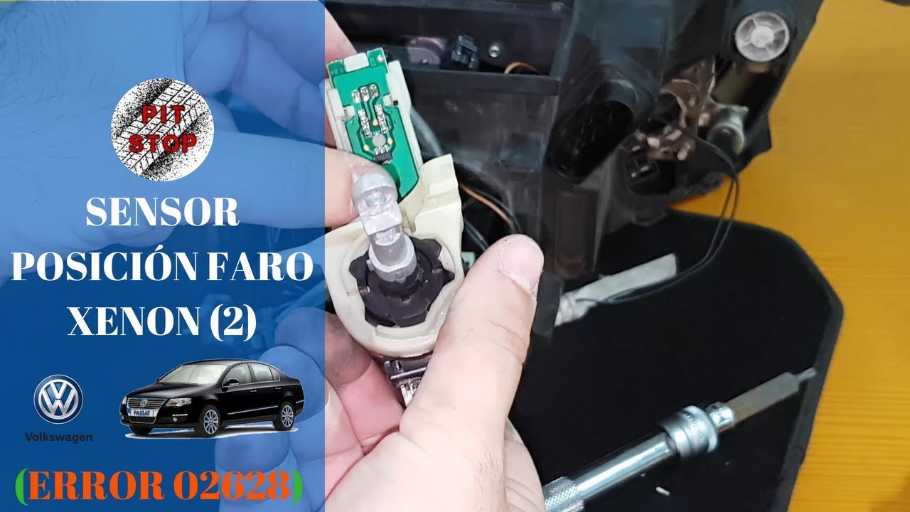 SENSOR FARO XENON (ERROR 02628)  PARTE 2||  PASSAT 3C