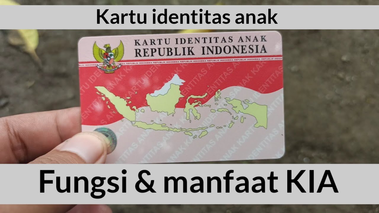Fungsi Dan Manfaat Kartu Identitas Anak 