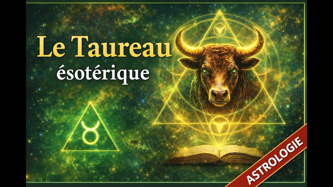 Le Taureau en astrologie ésotérique - La Lumière qui révèle et éclaire l'âme | épisode 3