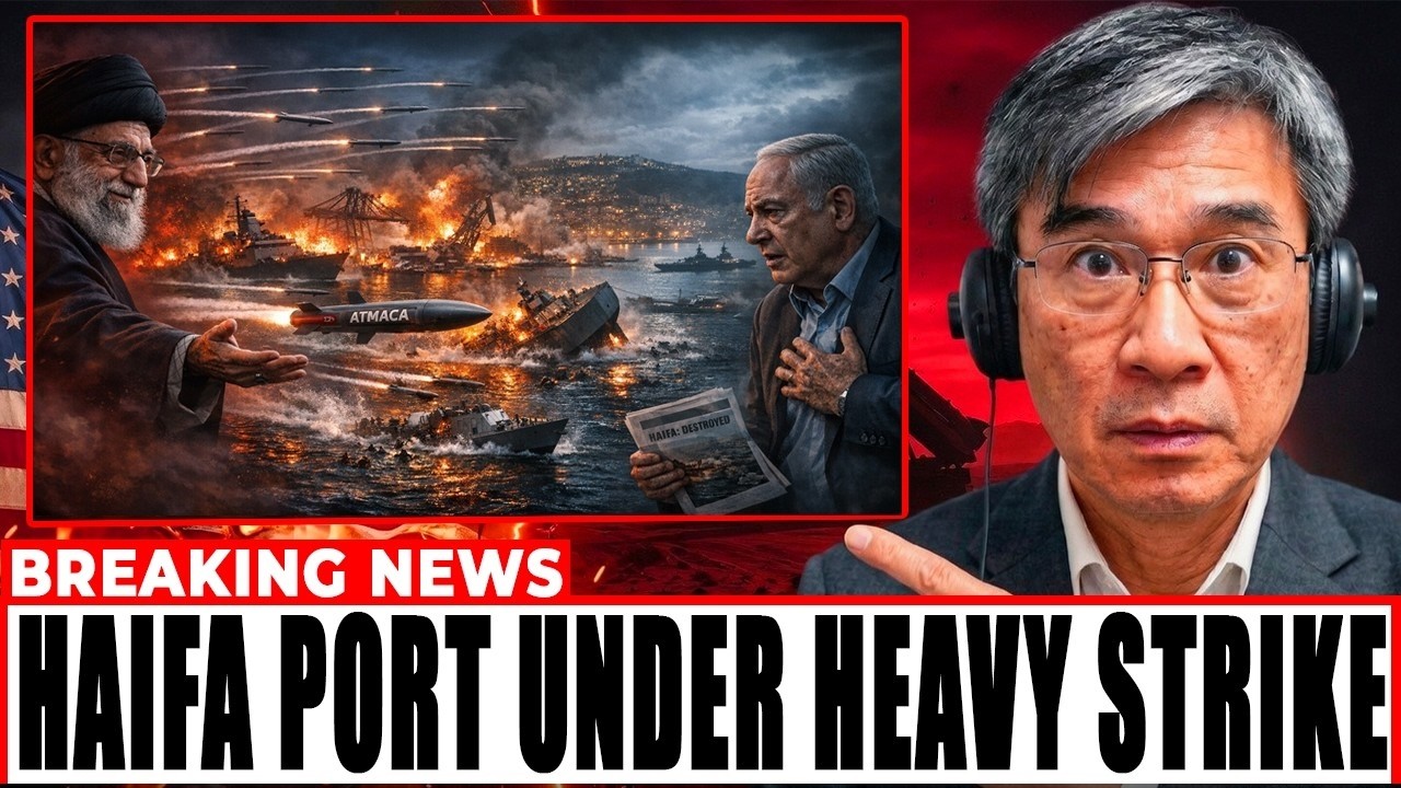 Iran DESTROYS Haifa Port Using 400 Turkish Anti-Ship Missiles, Israeli Navy GONE, US RETREATS