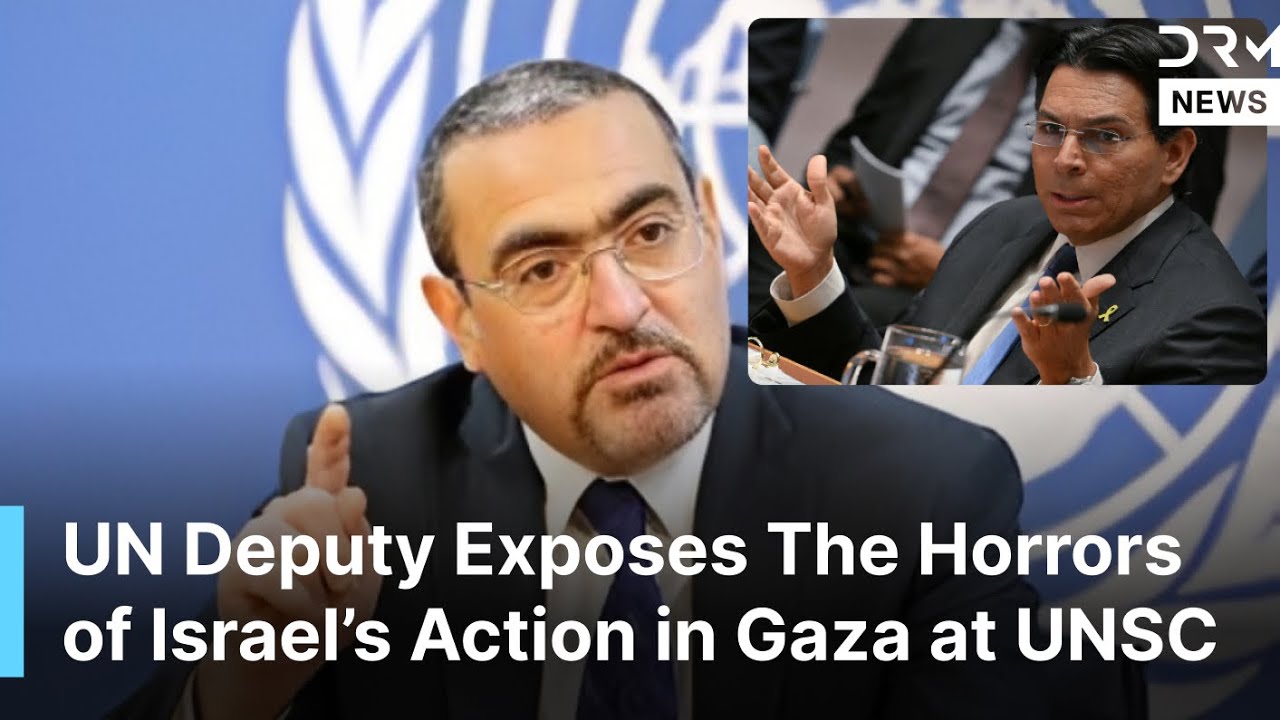FULL SPEECH: UN Pushes Two-State Solution Amid Gaza Crisis | DRM News | AC1F