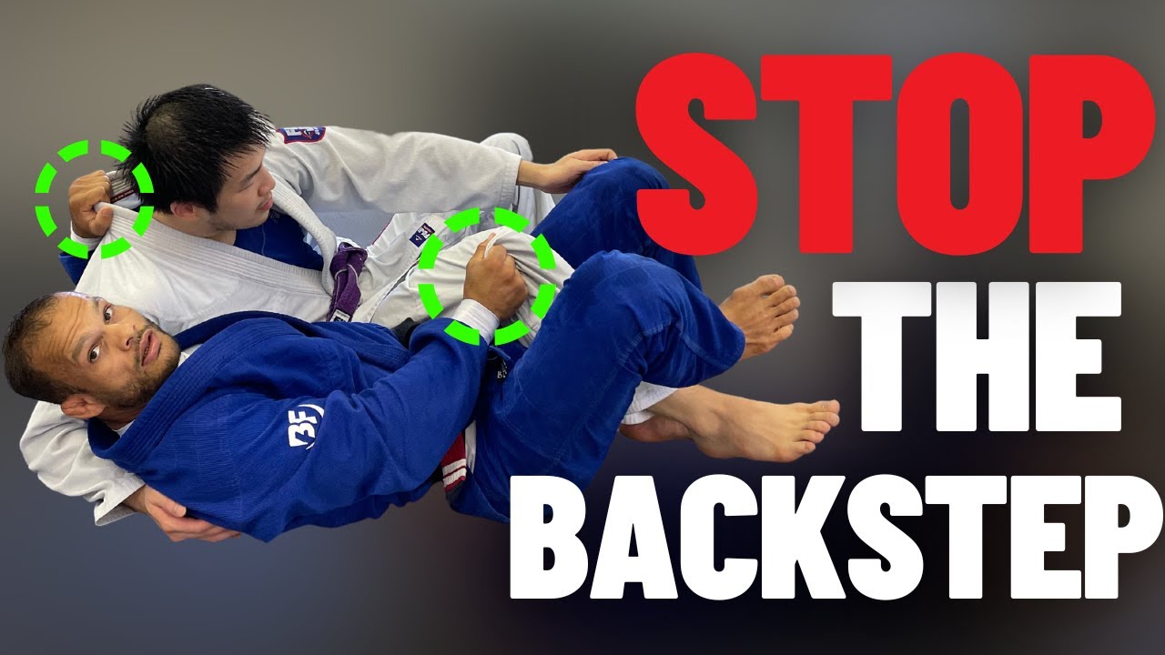 2 Back step Pass Counters You MUST Know (From Half Guard)