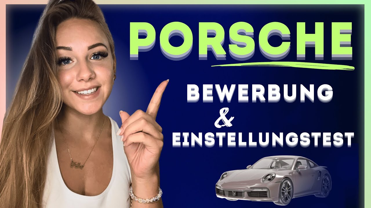 🚙🚙 Porsche Karriere: ALLE INFOS zum Job bei Porsche, Porsche Ausbildung, Porsche Einstellungstest