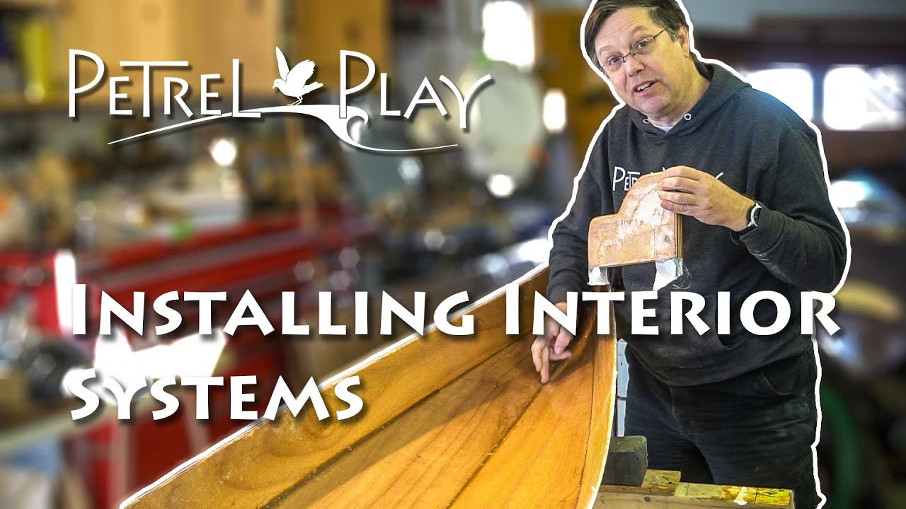 Installing the Skeg Box, Control Slot & Cheek Plates - Petrel Play SG - E19