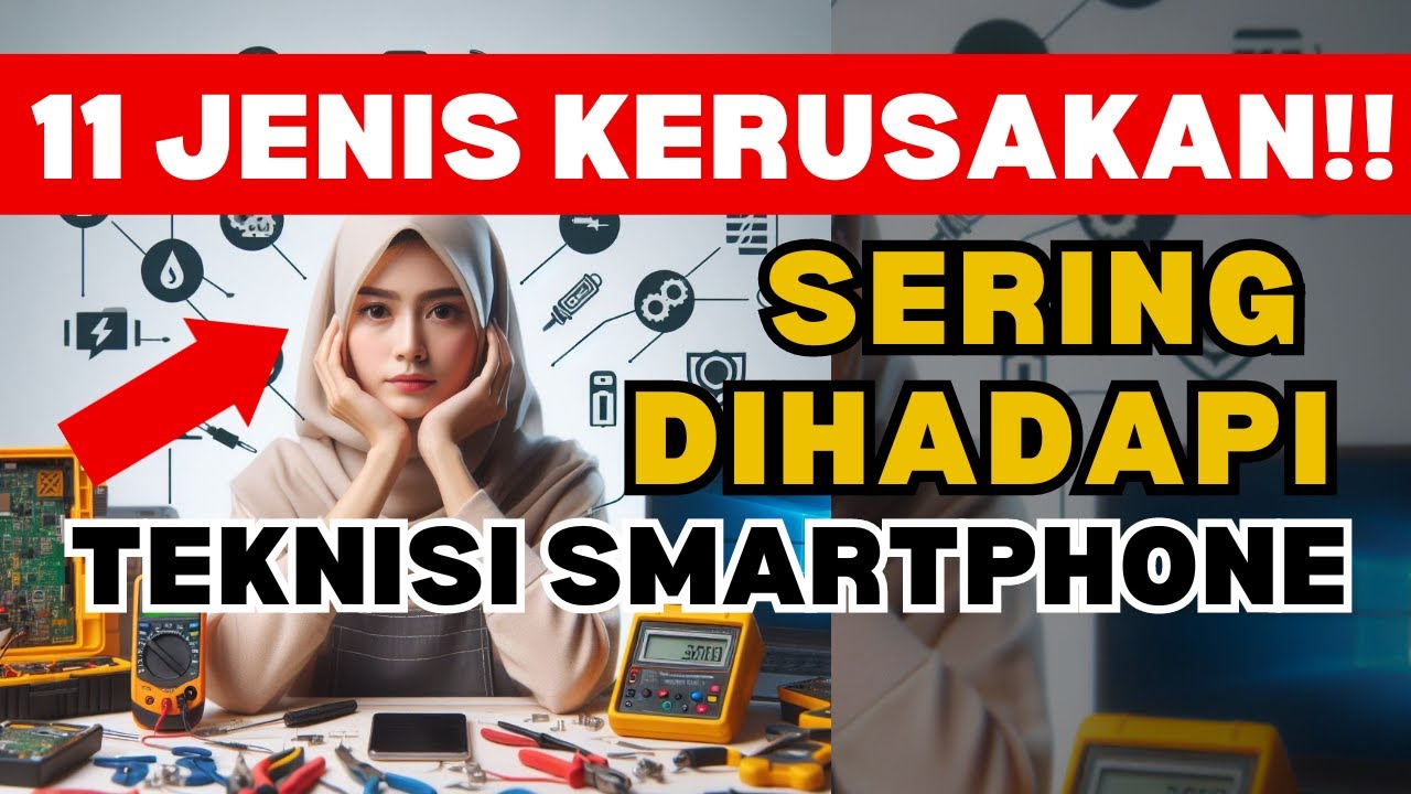 11 KERUSAKAN YANG SERING TERJADI PADA HANDPHONE
