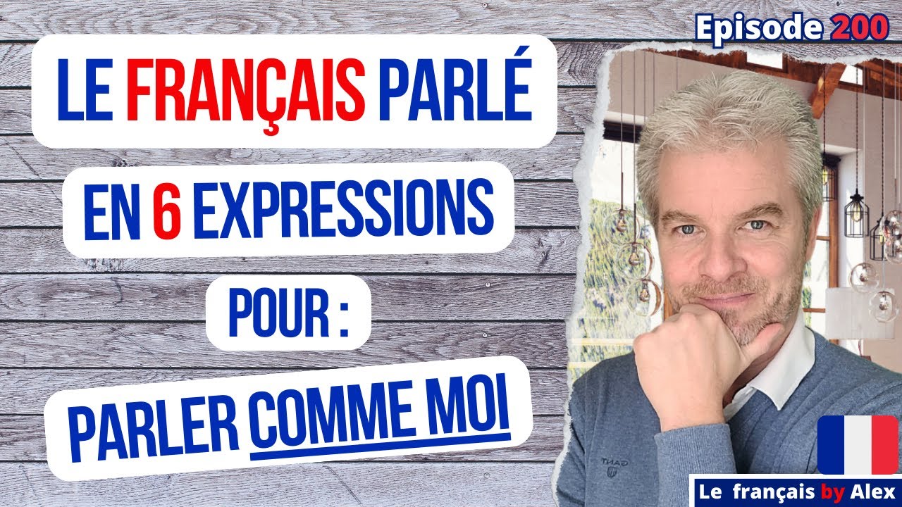 🇫🇷💬Tu veux parler français comme moi ❓❗ Voici LE VRAI FRANÇAIS PARLÉ 🟦⬜🟥