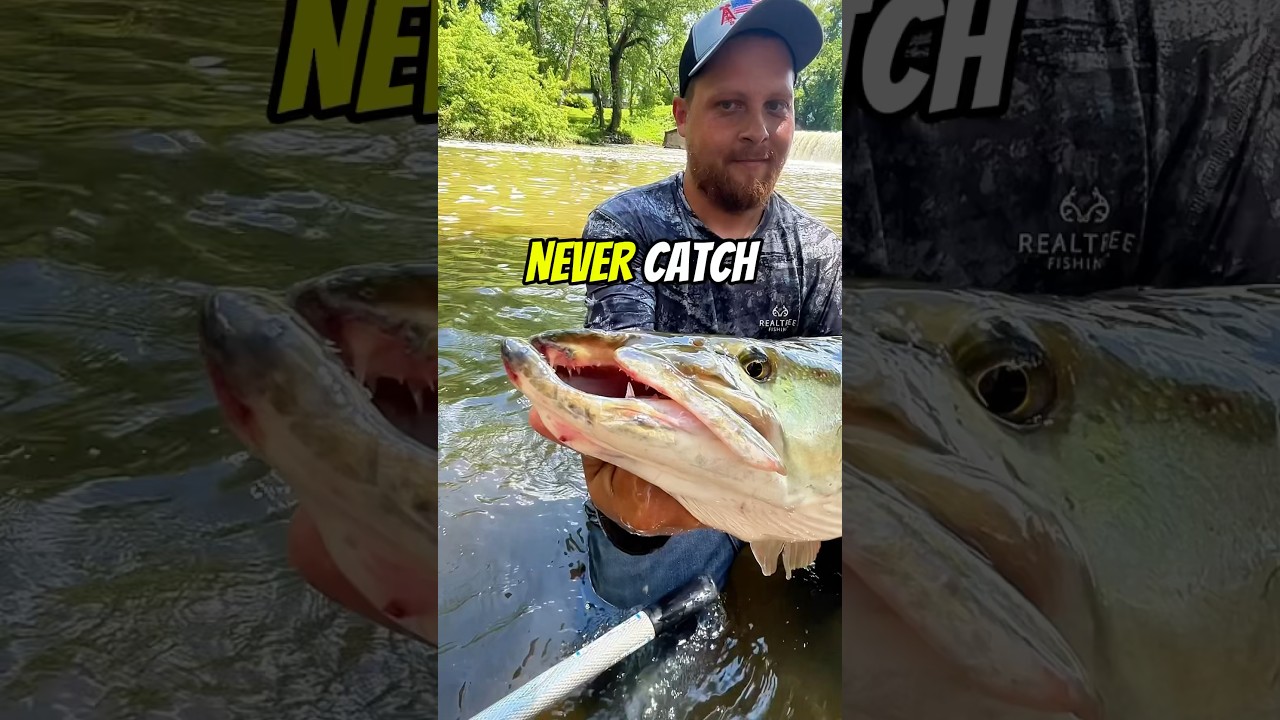the SECRET to catching GIANT MUSKY!!! 😱😱😱 #fishing #shorts #outdoors