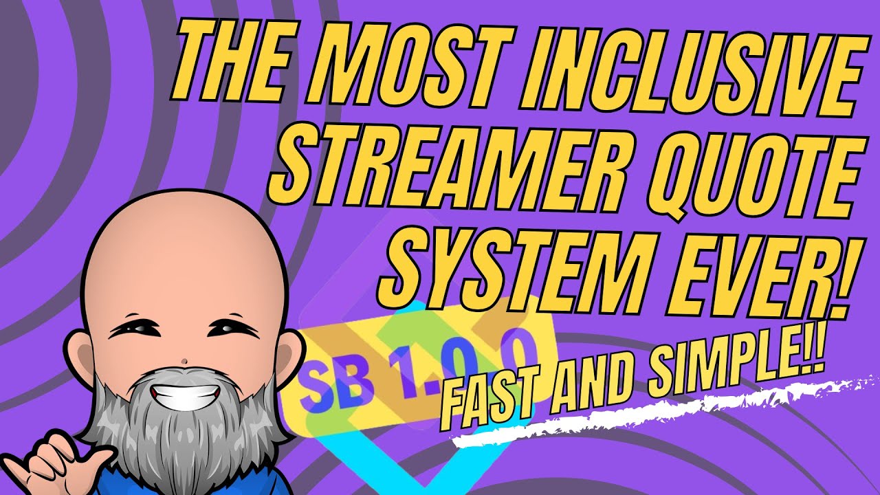 The Best Power-User Quote System for Streamer.bot - Quotionary PLUS