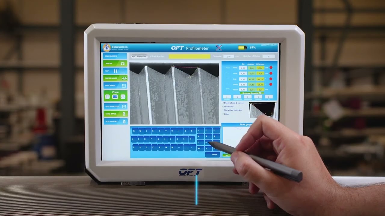 Balaguer Rolls - Optical Fluting Test 4.0 -