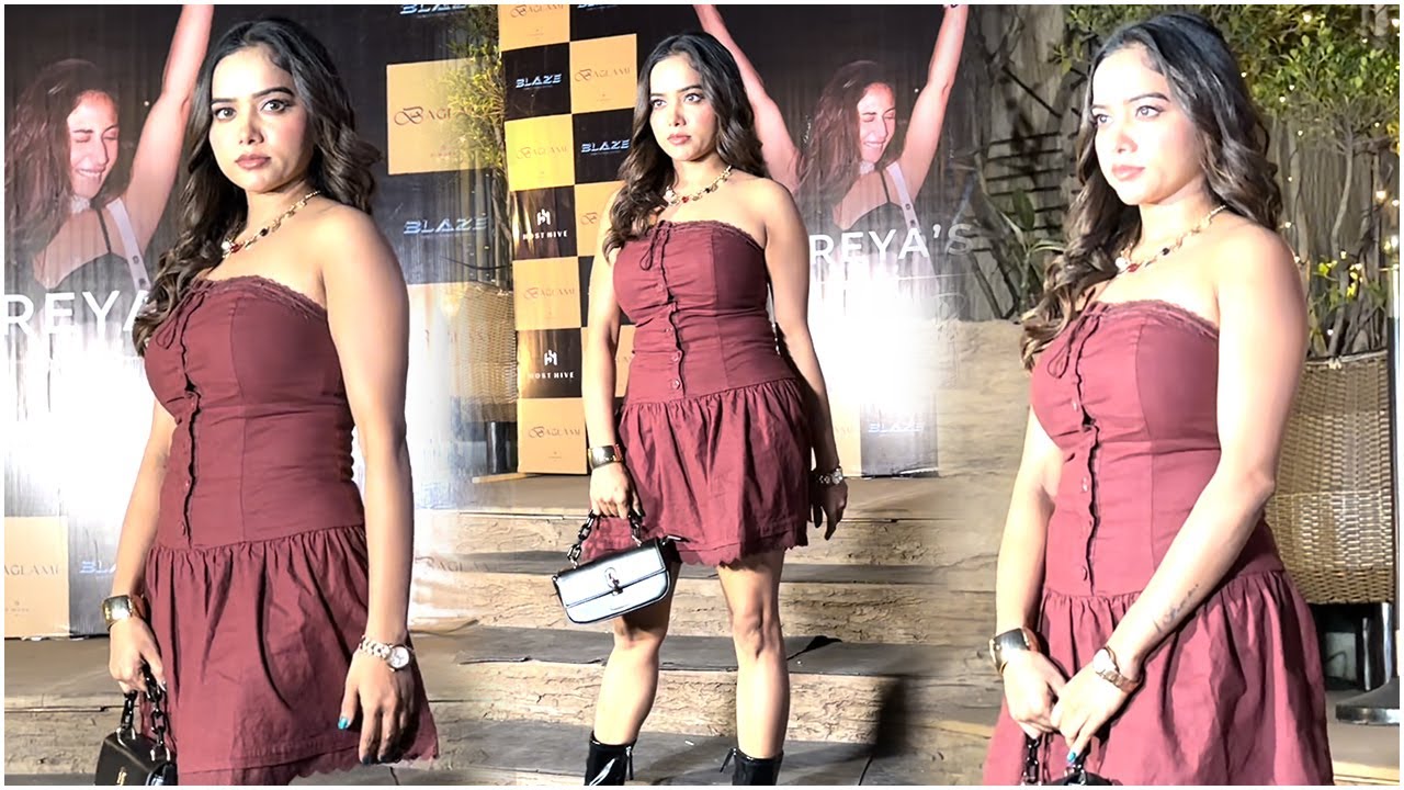 Manisha Rani Looking Stunning At The Shreya Kalra Birthday Party
