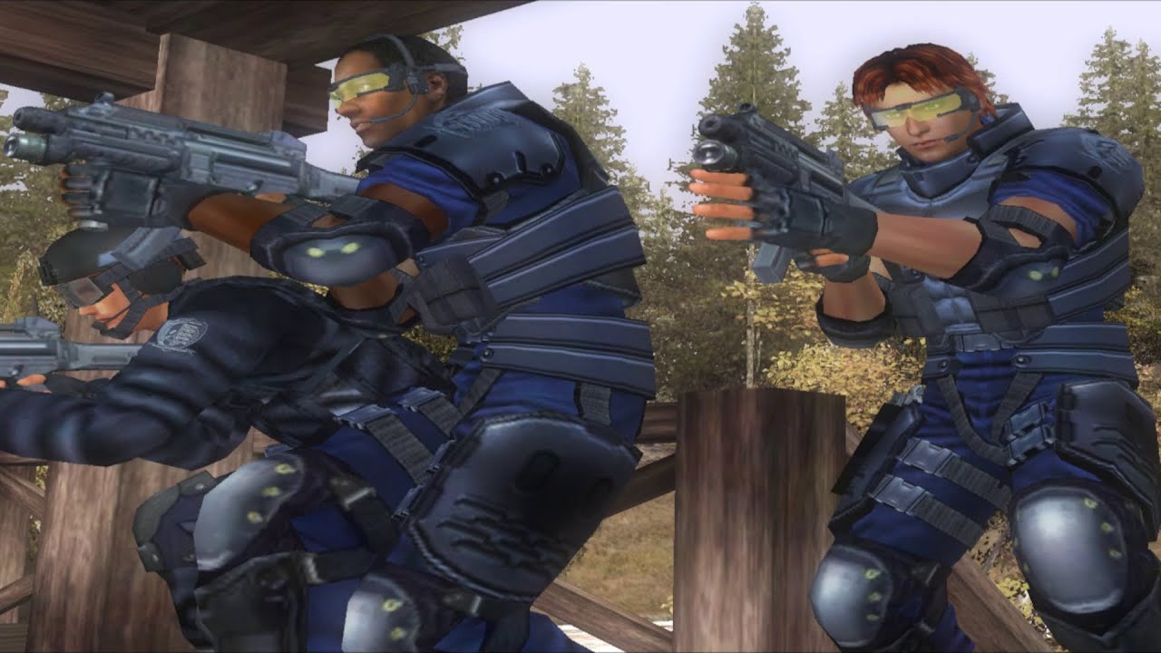 Ghost Squad Vitrua Cop + Akimbo AR4A