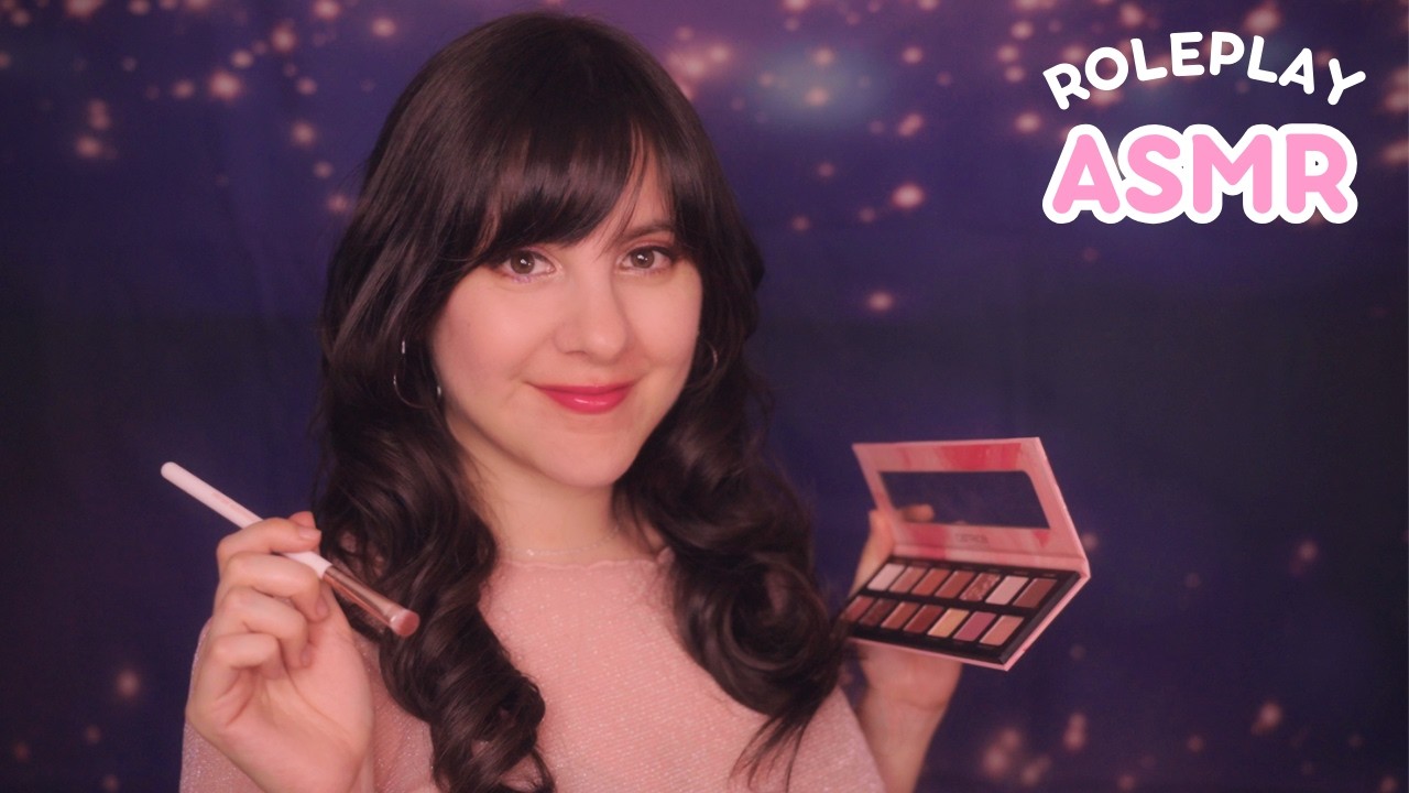 Te maquillo para AÑO NUEVO ✨ | ASMR Roleplay