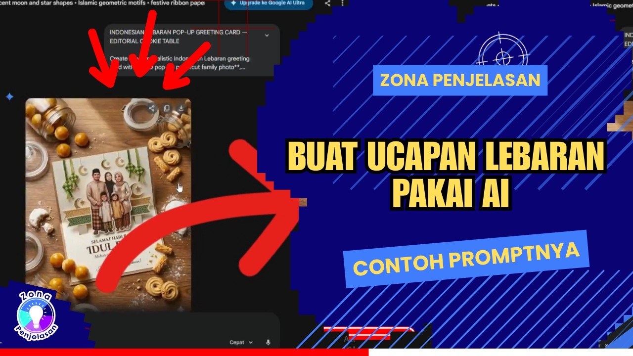 Cara Buat Video Ucapan Lebaran Otomatis Pakai AI