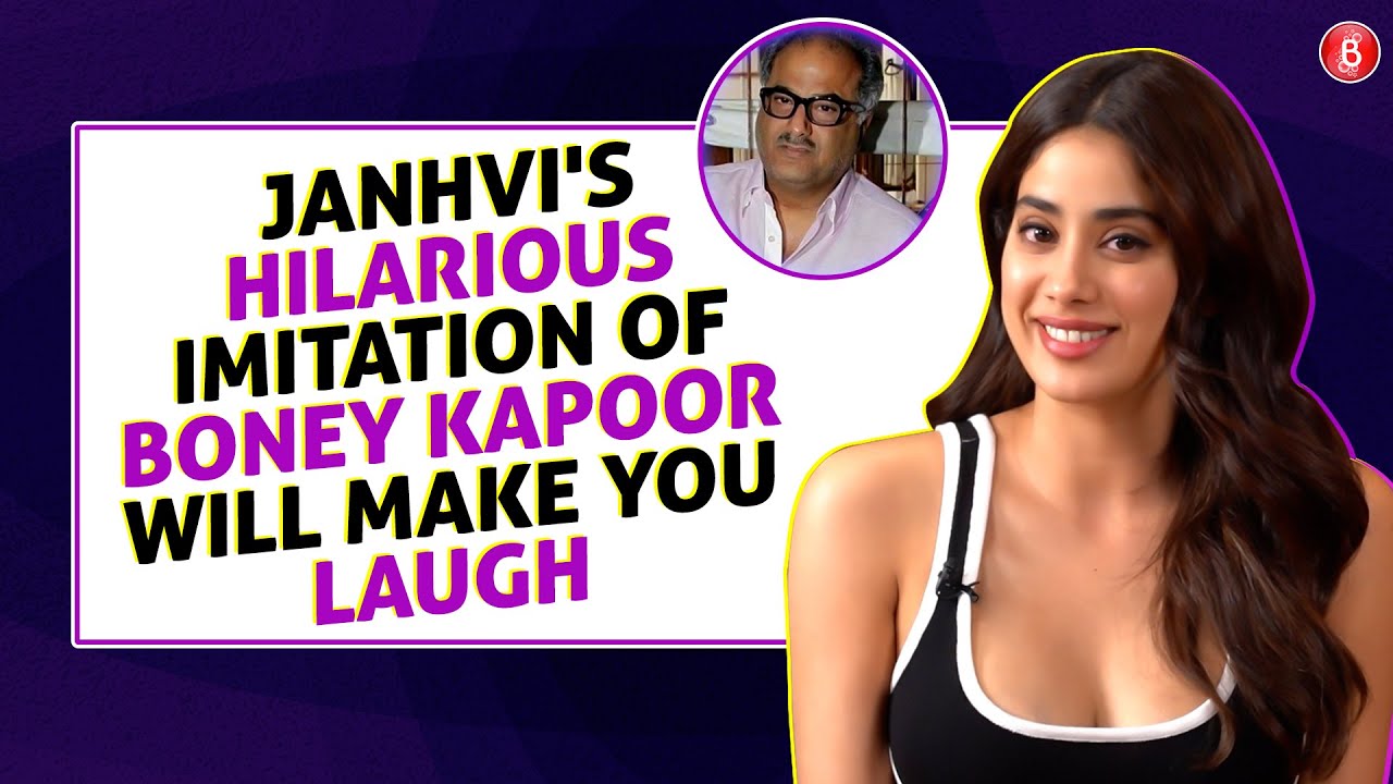 Janhvi Kapoor imitates dad Boney Kapoor, opens up on changing perception & difficult times on Mili