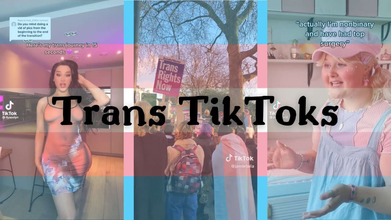 trans (including non-binary) tiktoks for all you lovely people