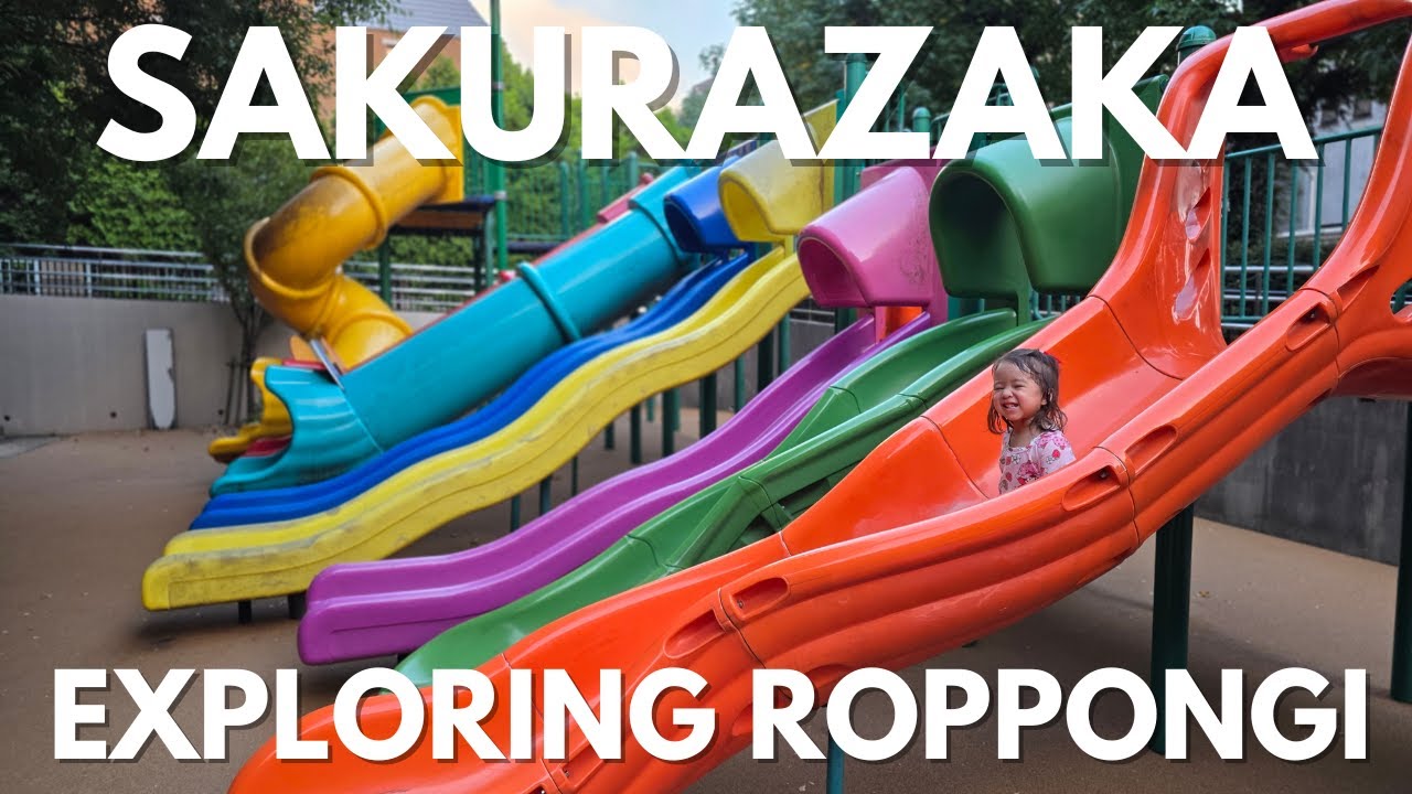 🌻 A Perfect Family Day in Roppongi | Sakurazaka Park, Midtown Garden, Mori Garden 🇯🇵✨