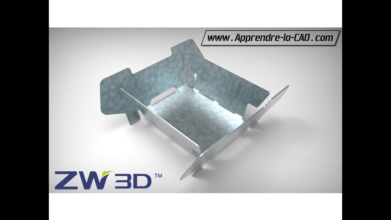 Tuto ZW3D - Tolerie - Rechaud Amichauf