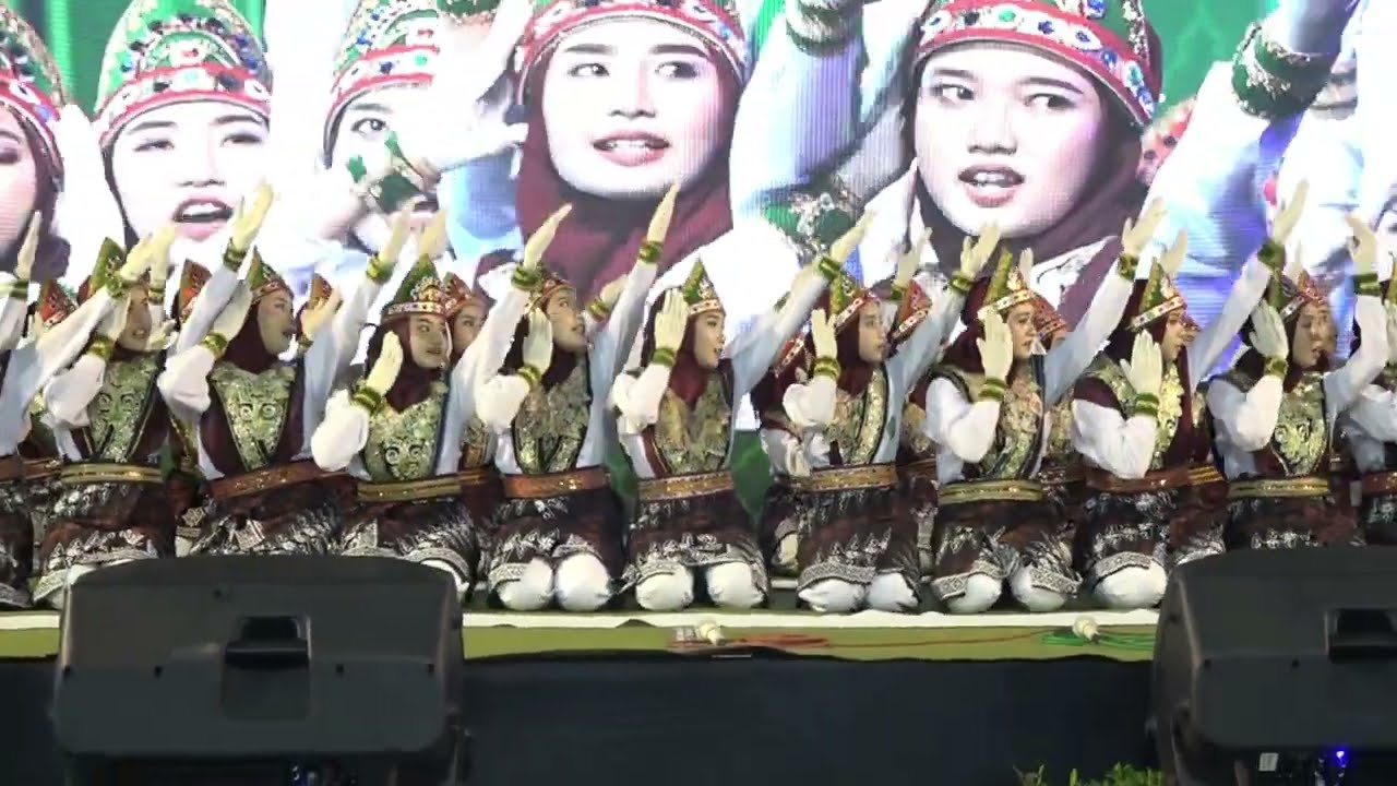 TARI SAMAN ACARA WISUDA MA MA'ARIF UDANAWU BLITAR OLEH SANTRI PONPES AL MA'ARIF UDANAWU