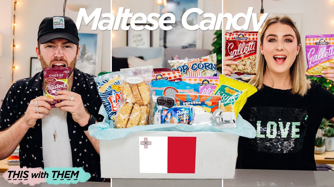 British People Trying Candy from Malta - This With Them