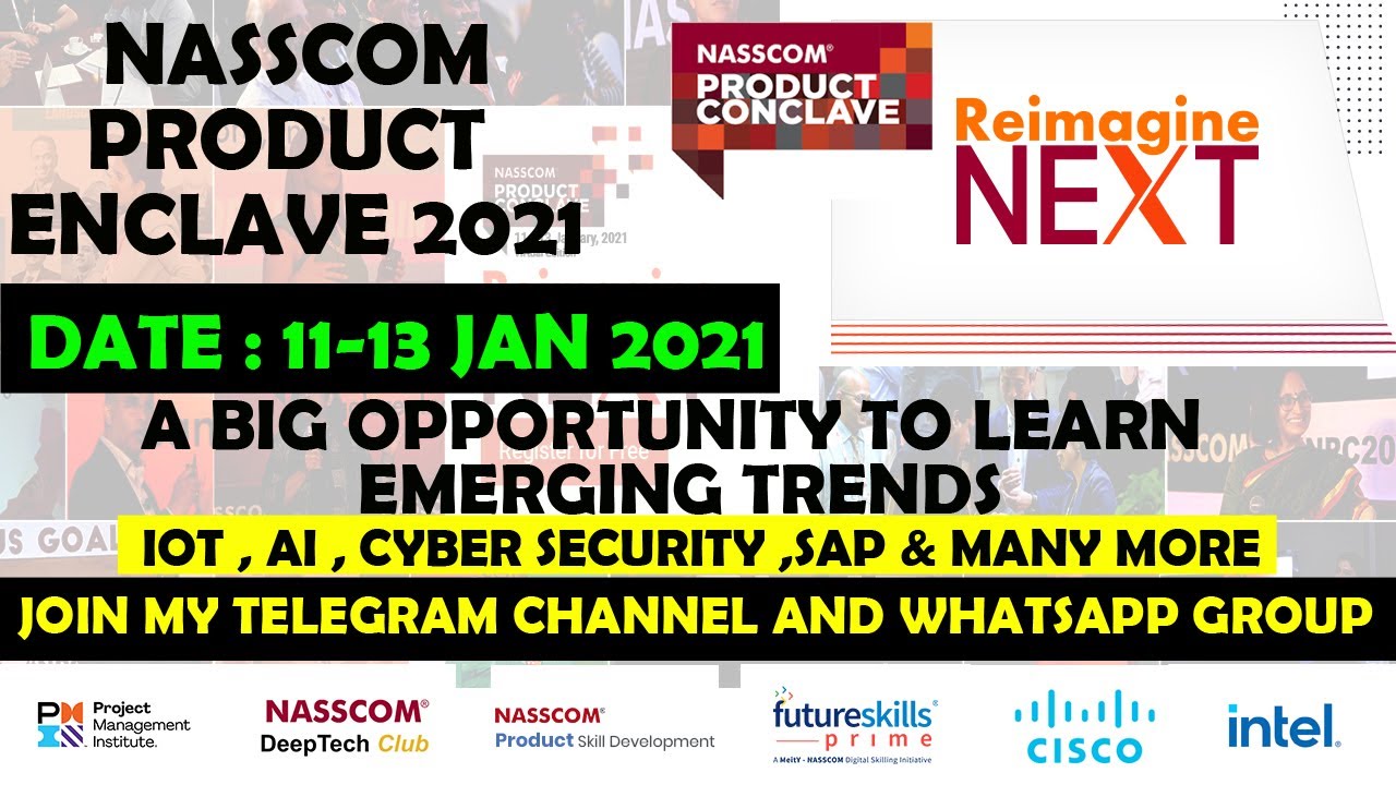 Nasscom Product Conclave 2021 | Nasscom Free Masterclass | Nasscom Online Certified Courses