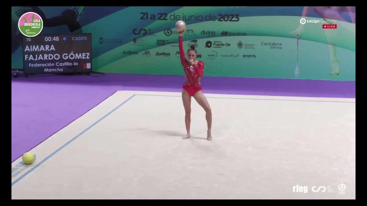 Aimara fajardo - campeonato de dad escolar PELOTA ( CLM )