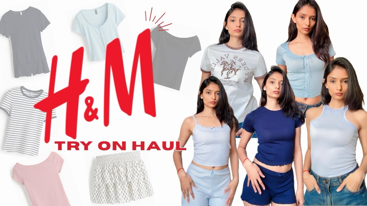 🔥H&M 50% Sale Haul | Basic Everyday Outfits Try-On 🤍 | Affordable Fashion Finds 🛍️